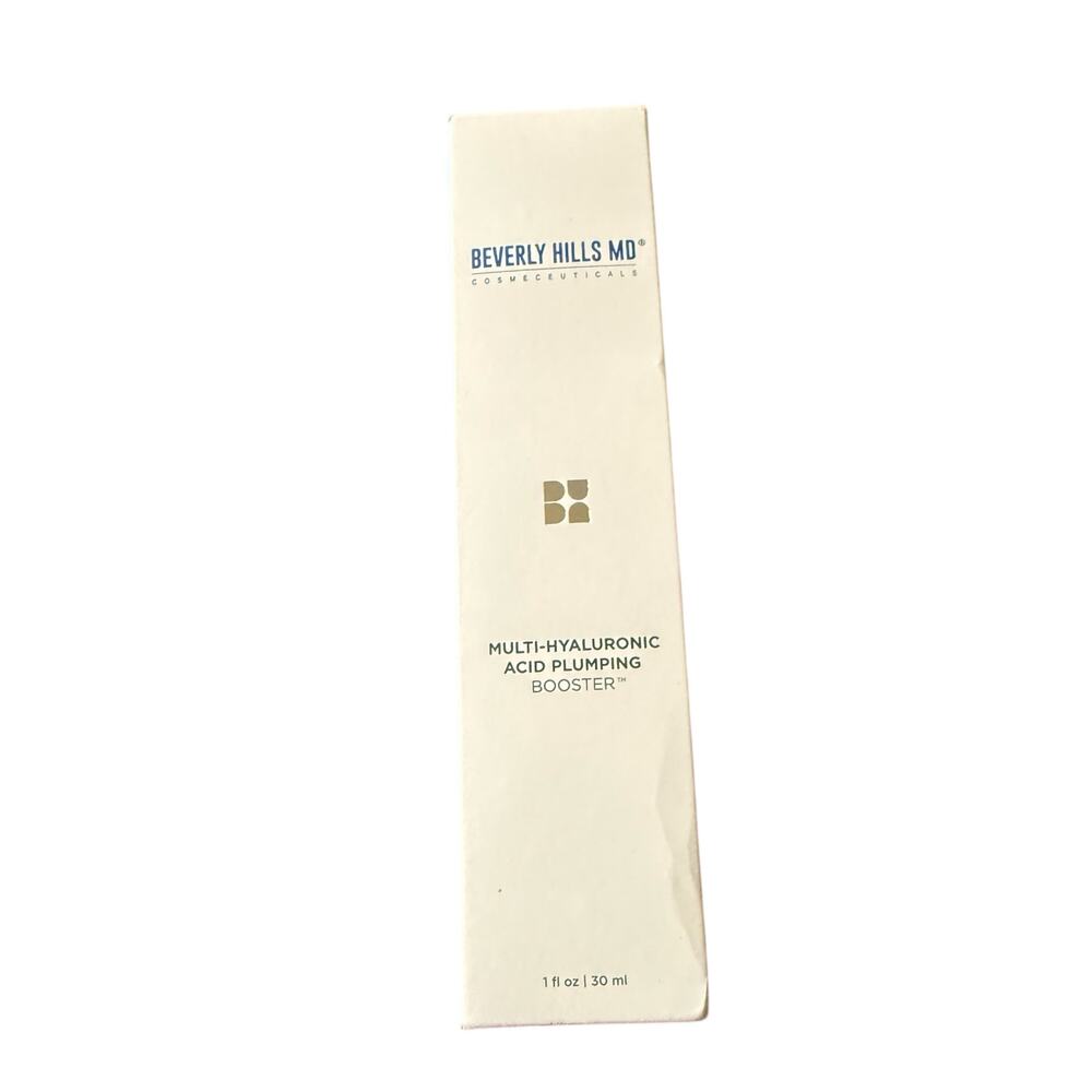 Beverly Hills MD Multi Hyaluronic Acid Plumping Booster Bouncy Firm Skin 1 oz